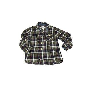 Boys Osh Kosh B’gosh  4T Button Down Plaid shirt